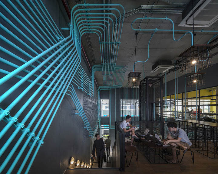 點擊瀏覽大圖 匠心獨運 泰國Hubba-to聯合辦公設計欣賞