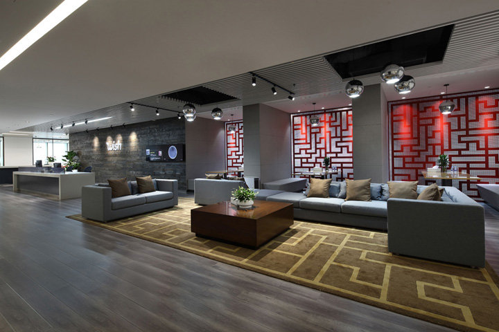 點(diǎn)擊瀏覽大圖 中西合璧 跨境電商平臺(tái)Wish上海辦公設(shè)計(jì)欣賞