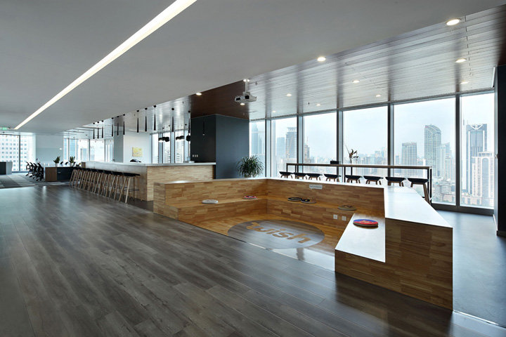 點(diǎn)擊瀏覽大圖 中西合璧 跨境電商平臺(tái)Wish上海辦公設(shè)計(jì)欣賞